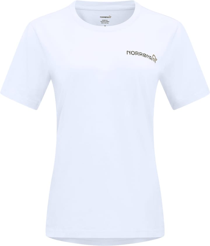 Norrøna /29 Cotton Duotone T-Shirt W's Pure White Norrøna