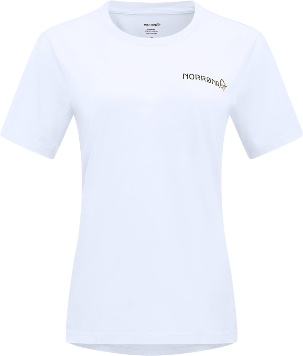 Norrøna /29 Cotton Duotone T-Shirt W's Pure White