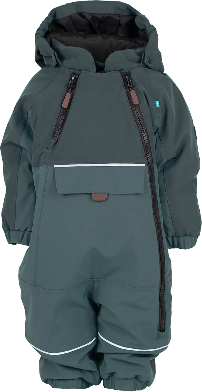 Lindberg Babys' Anorak Winter Overall Dark Teal/lagoon