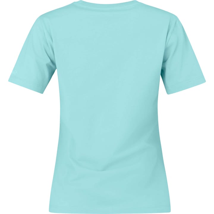 Norrøna Women's /29 Cotton Activity Embroidery T-Shirt Aqua Haze Norrøna