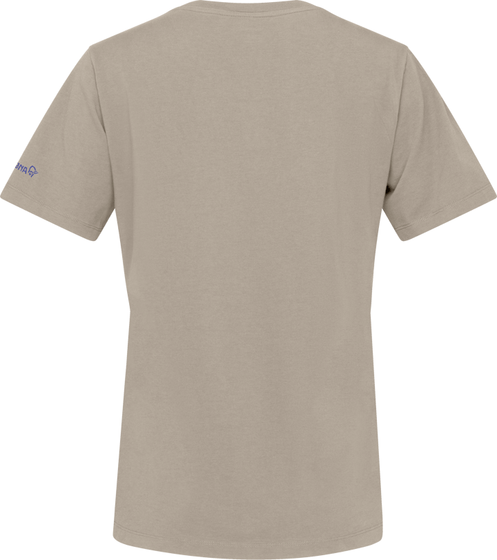 Norrøna Women's /29 Cotton Activity Embroidery T-Shirt Pure Cashmere Norrøna Norrøna Women's /29 Cotton Activity Embroidery T-Shirt Pure Cashmere Norrøna