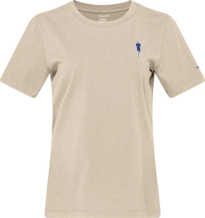 Norrøna Women's /29 Cotton Activity Embroidery T-Shirt Pure Cashmere Norrøna