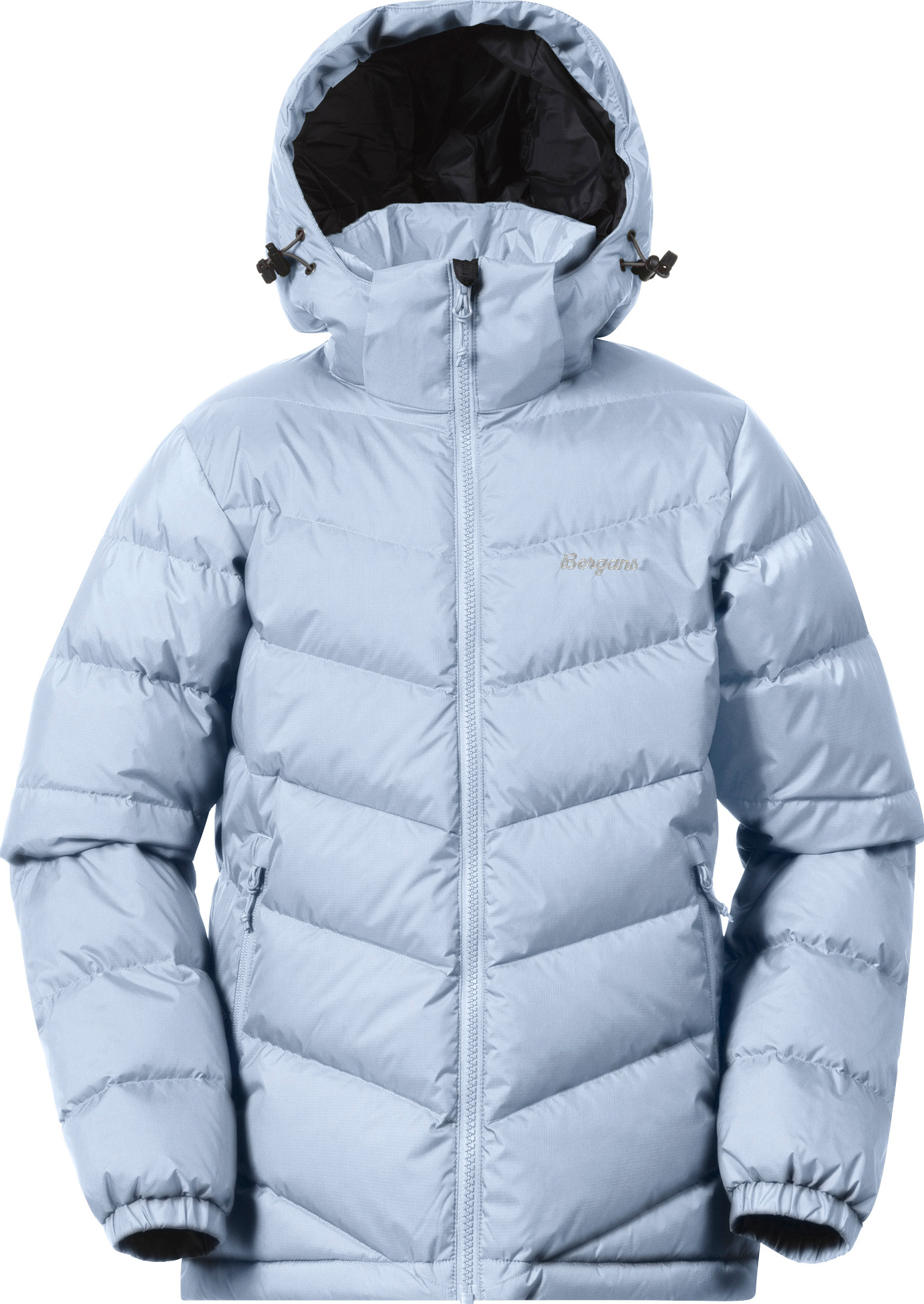 Bergans Juniors' Warm Down Jacket Unisex Cool Blue