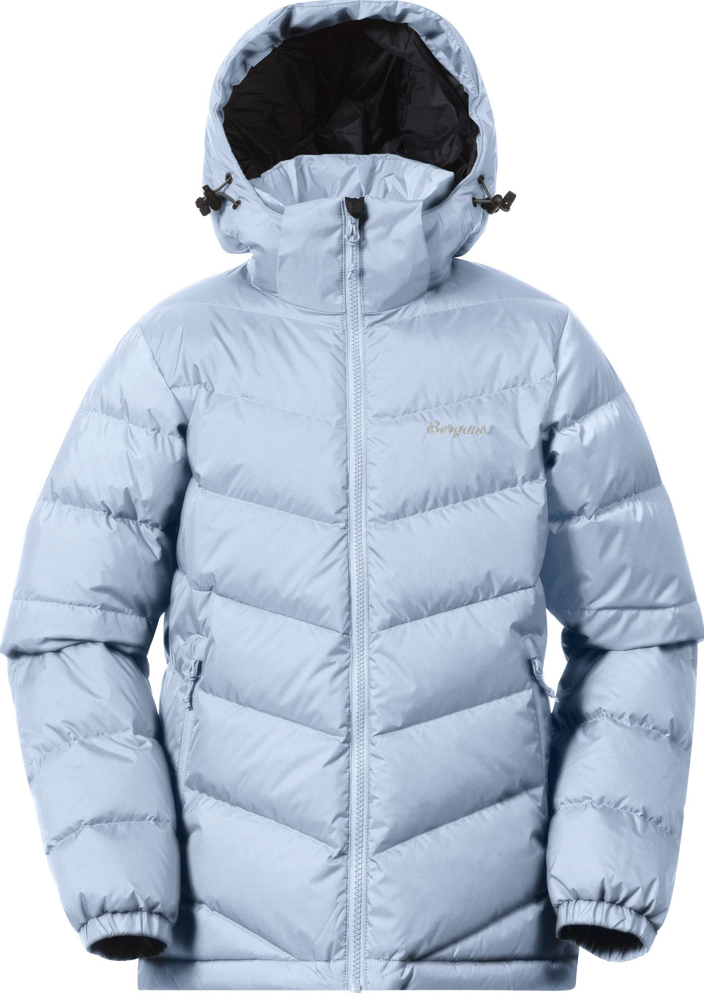 Bergans Juniors' Warm Down Jacket Unisex Cool Blue