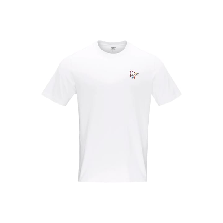 Norrøna /29 Cotton Vikinghead Embroidery T-Shirt M'S Pure White Norrøna Norrøna /29 Cotton Vikinghead Embroidery T-Shirt M'S Pure White Norrøna