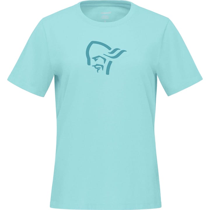 Norrøna Women's /29 Cotton Viking T-shirt Aqua Haze Norrøna
