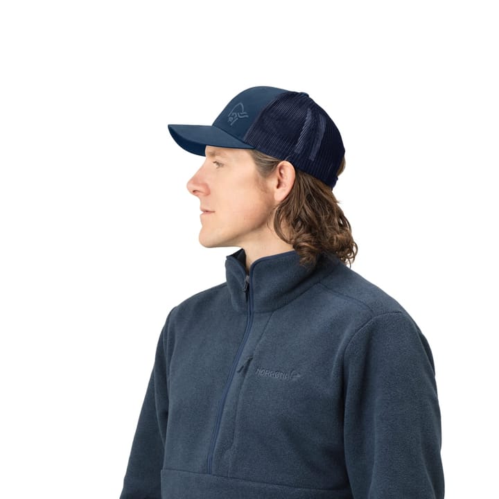 Norrøna /29 Trucker Mesh Snap Back Cap Indigo Night Norrøna