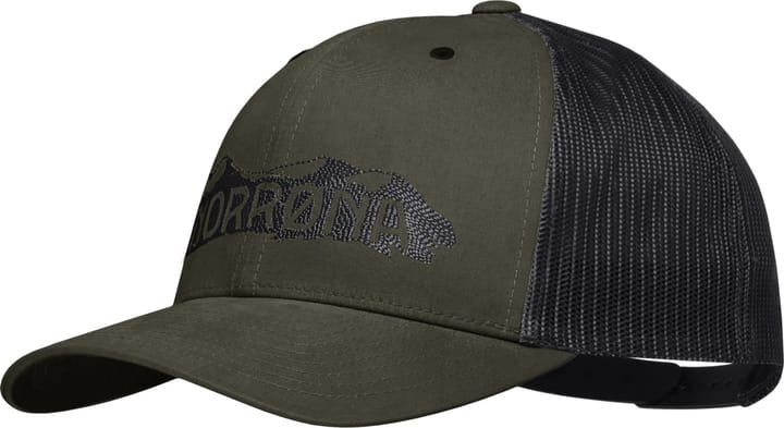 Norrøna /29 Trucker Mesh Snap Back Cap Olive Night/Caviar Norrøna