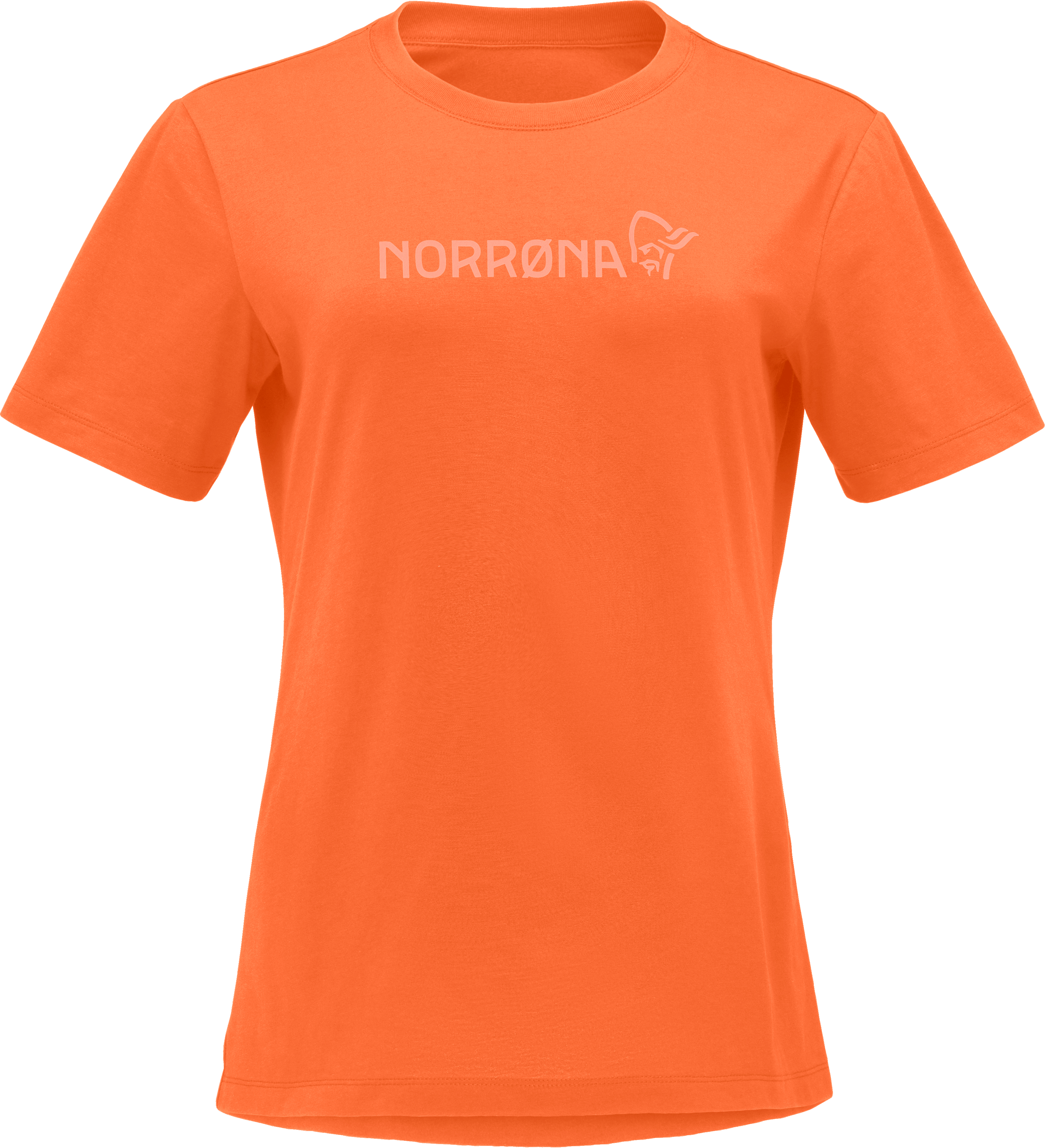 Women’s /29 Cotton Norrøna Viking T-shirt Orange Alert