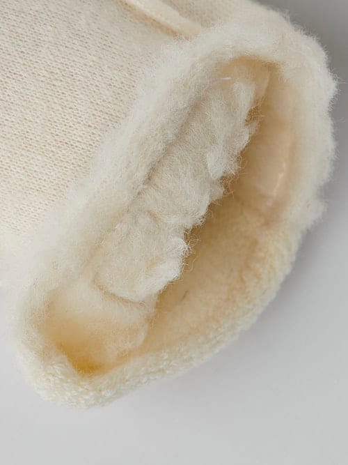 Hestra Wool Pile/Terry Liner - 5 Finger Offwhite Hestra