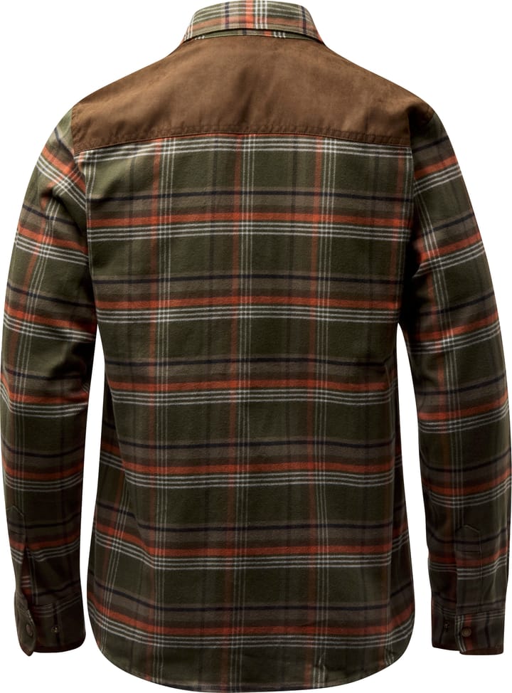 Pinewood Women's Prestwick Exclusive Shirt Green/burned Orange Pinewood