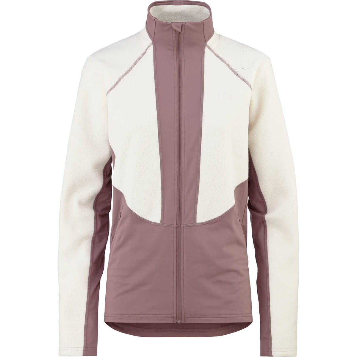 Kari Traa Ragnhild F/Z Midlayer Rtaupe