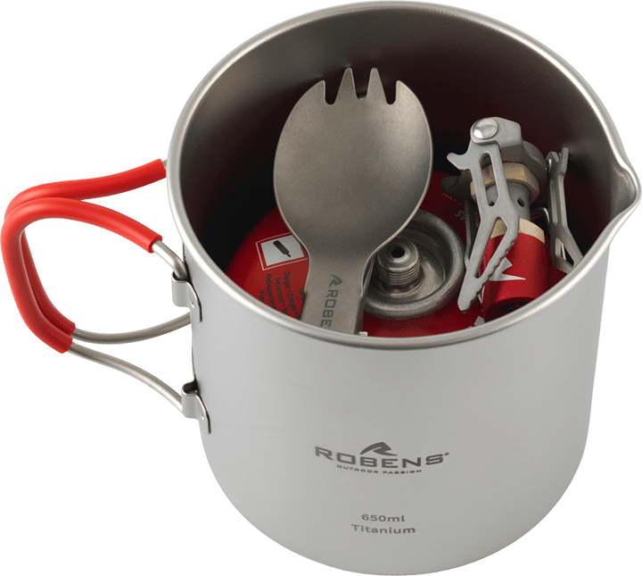 Robens Fire Wisp Solo Cook Set UL Silver Robens