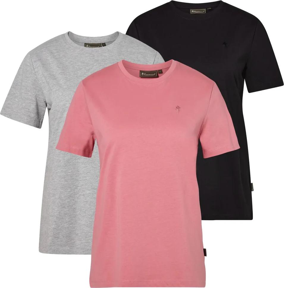 Pinewood Women's 3-Pack T-Shirt