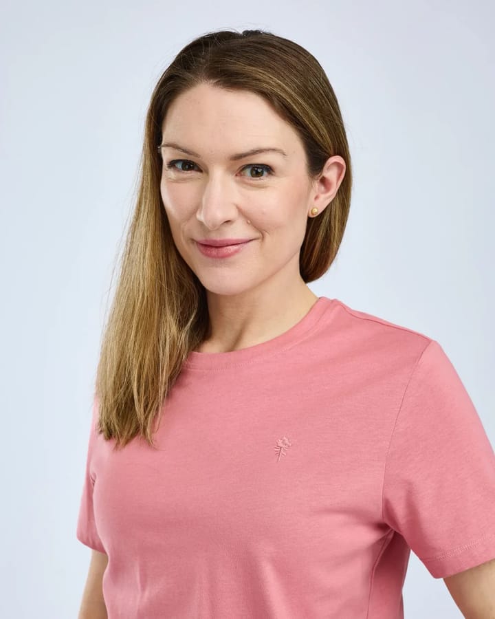 Pinewood Women's 3-Pack T-Shirt Greymel/Dark Pink/Black Pinewood