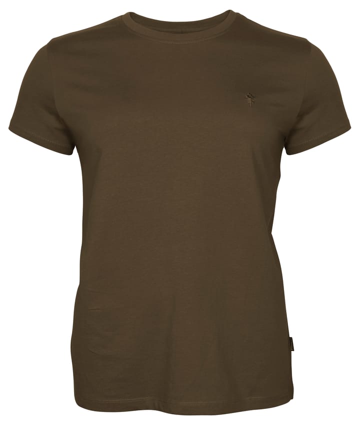 Pinewood Women's 3-Pack T-Shirt Green/H.Brown/Khaki Pinewood