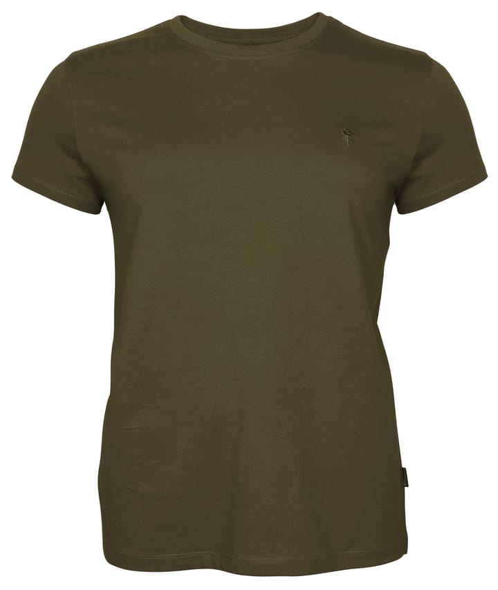 Pinewood Women's 3-Pack T-Shirt Green/H.Brown/Khaki Pinewood