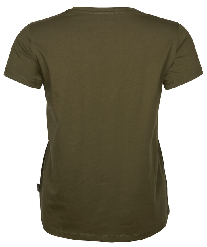 Pinewood Women's 3-Pack T-Shirt Green/H.Brown/Khaki Pinewood