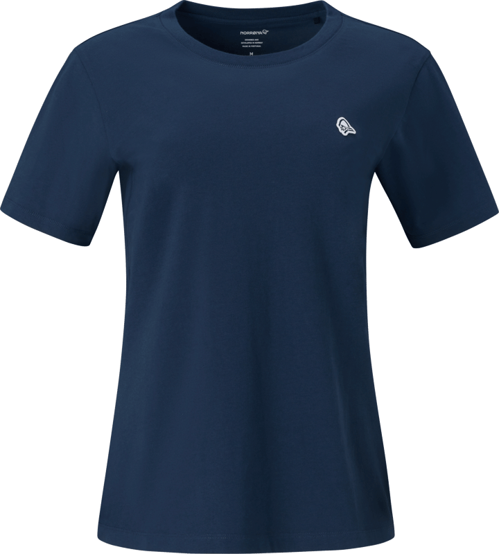 Norrøna Women's /29 Cotton Viking Patch T-shirt Indigo Night Norrøna