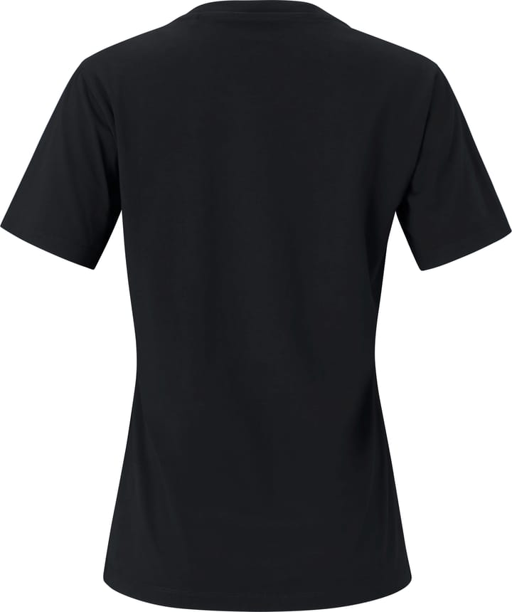 Norrøna Women's /29 Cotton Viking Patch T-shirt Caviar Black Norrøna
