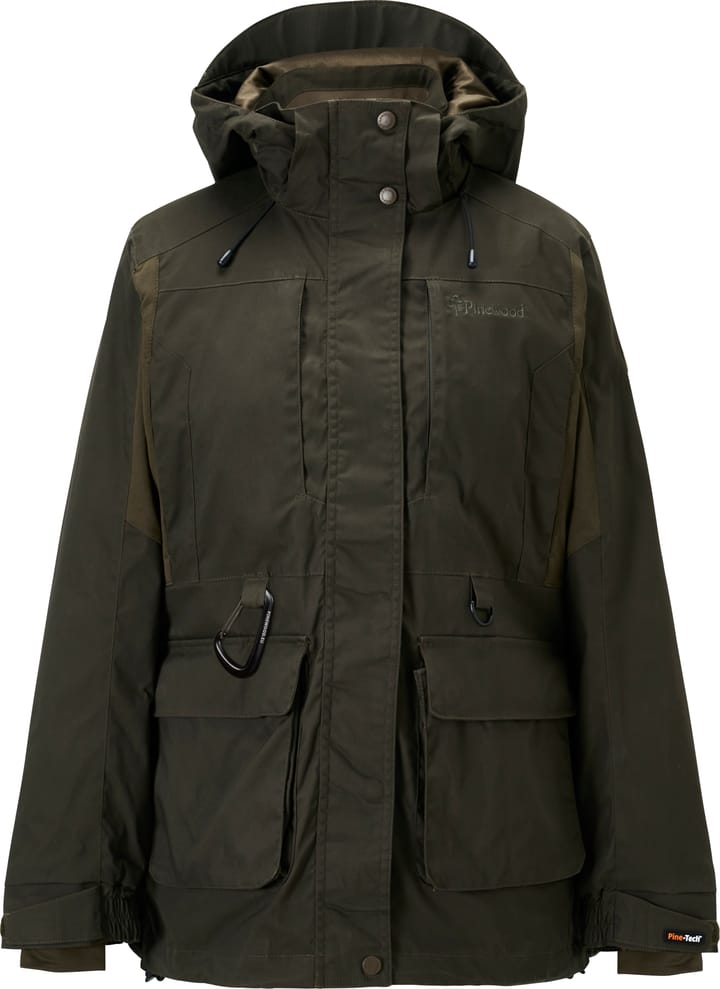 Pinewood Women's Dog Sports Trainer Jacket Moss Green Pinewood