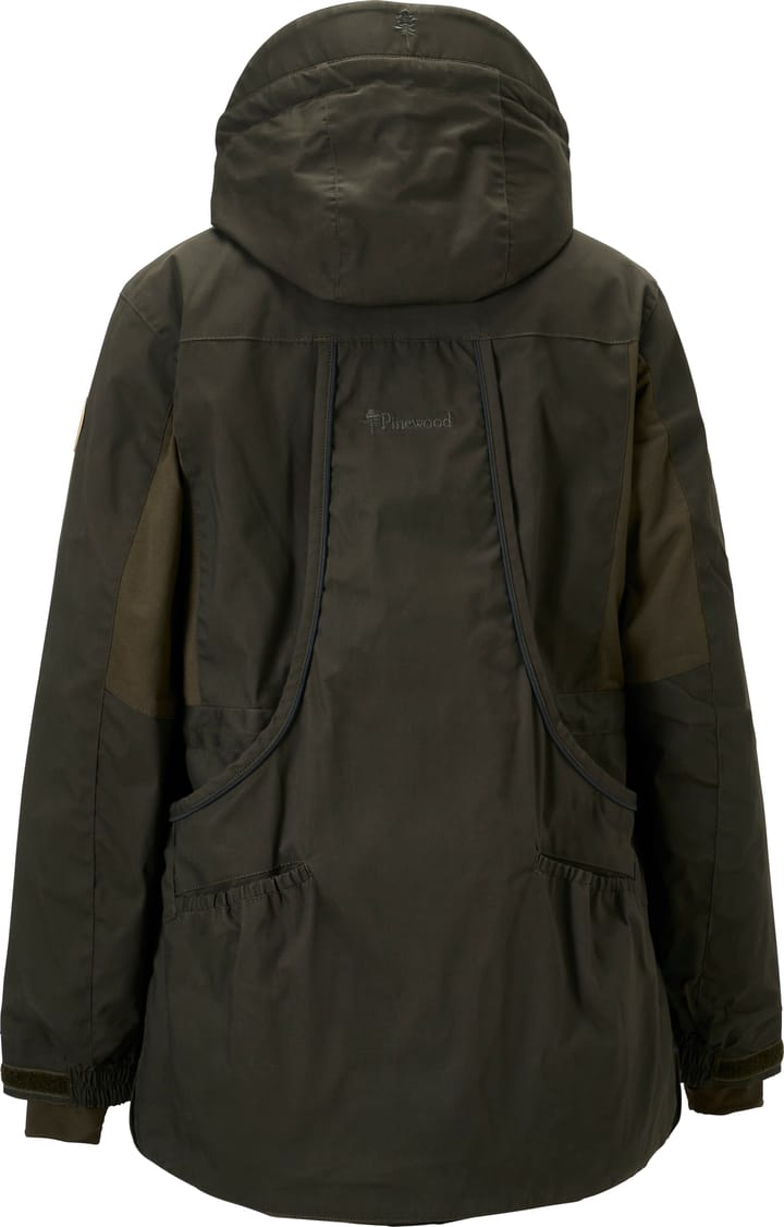 Pinewood Women's Dog Sports Trainer Jacket Moss Green Pinewood