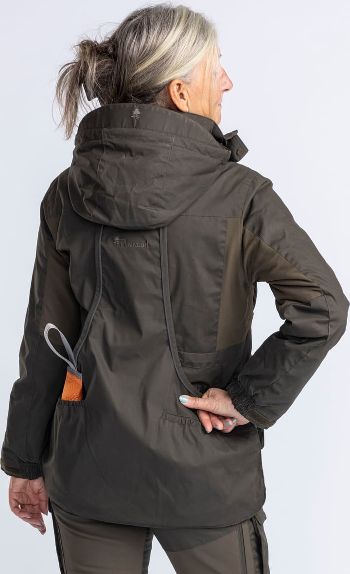 Pinewood Women's Dog Sports Trainer Jacket Moss Green Pinewood