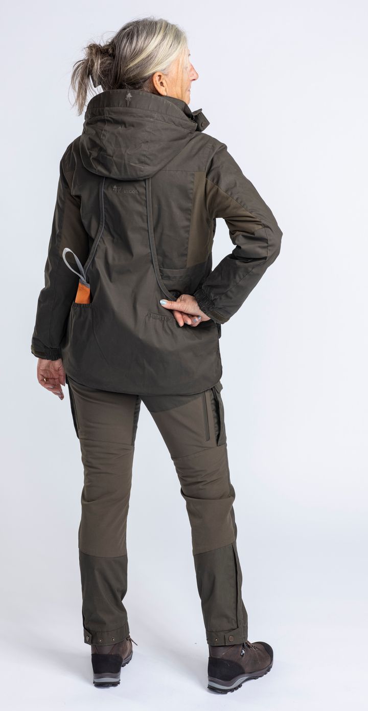 Pinewood Women's Dog Sports Trainer Jacket Moss Green Pinewood