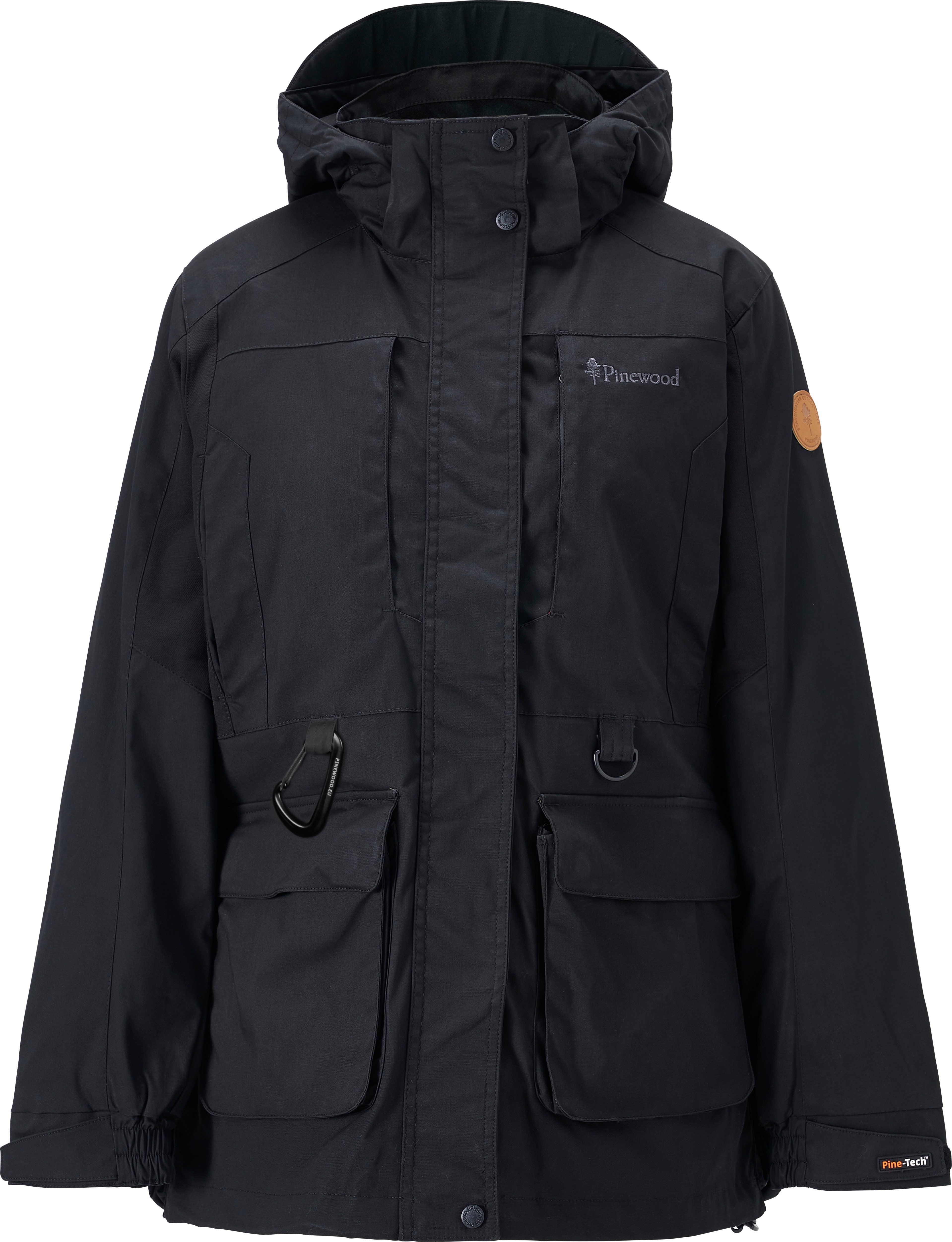 Pinewood Women's Dog Sports Trainer Jacket Black Ovadderade vardagsjackor L