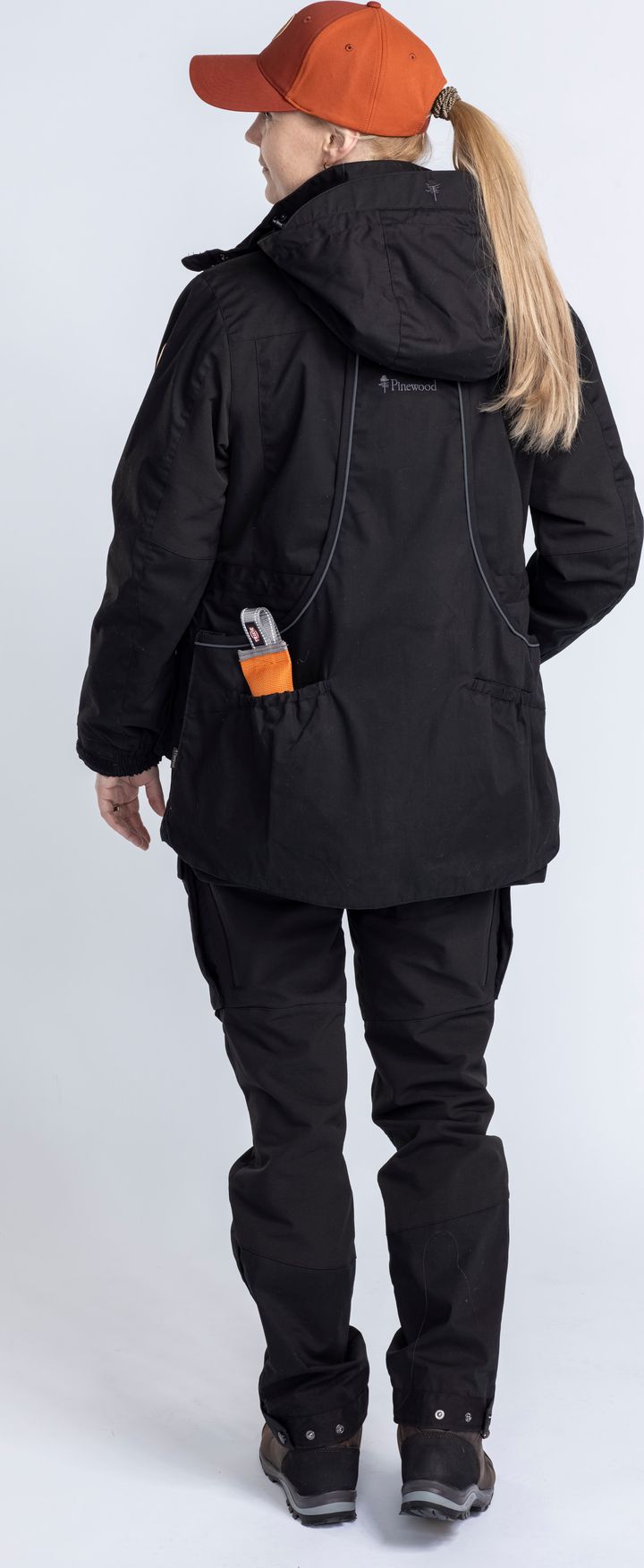 Pinewood Women's Dog Sports Trainer Jacket Black Pinewood