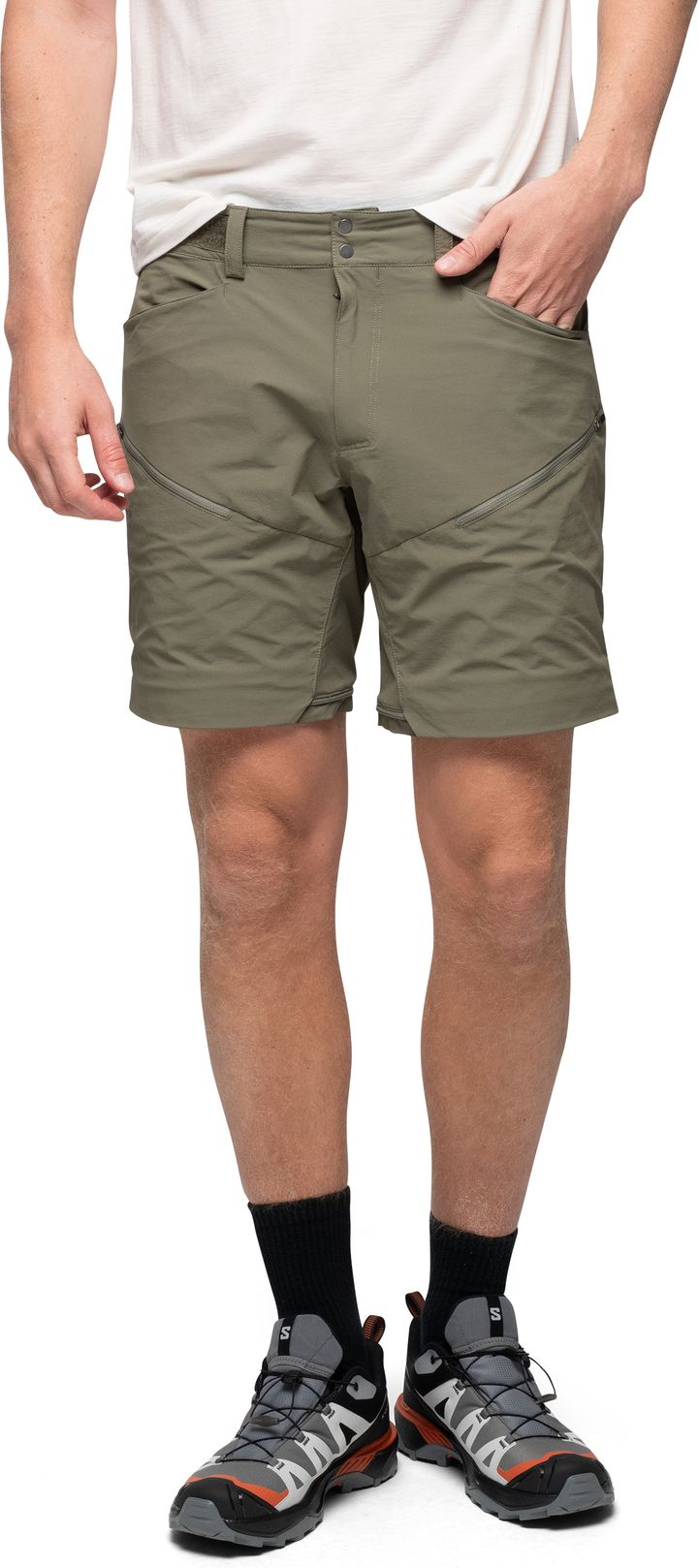Bergans Men's Convertible Zip-Off Softshell Pants Green Mud Bergans