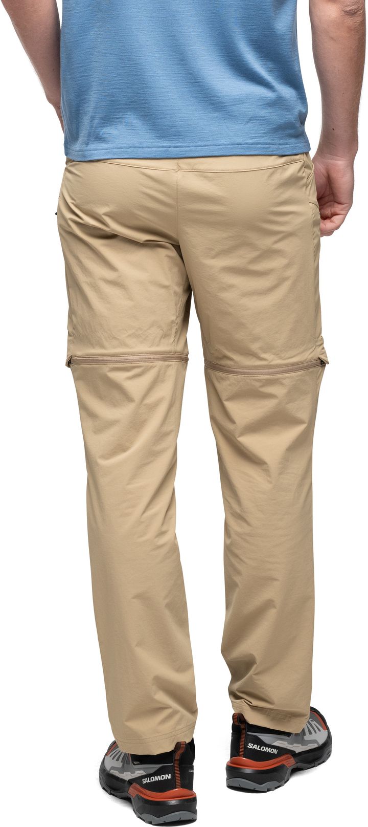 Bergans Men's Convertible Zip-Off Softshell Pants Warm Sand Bergans