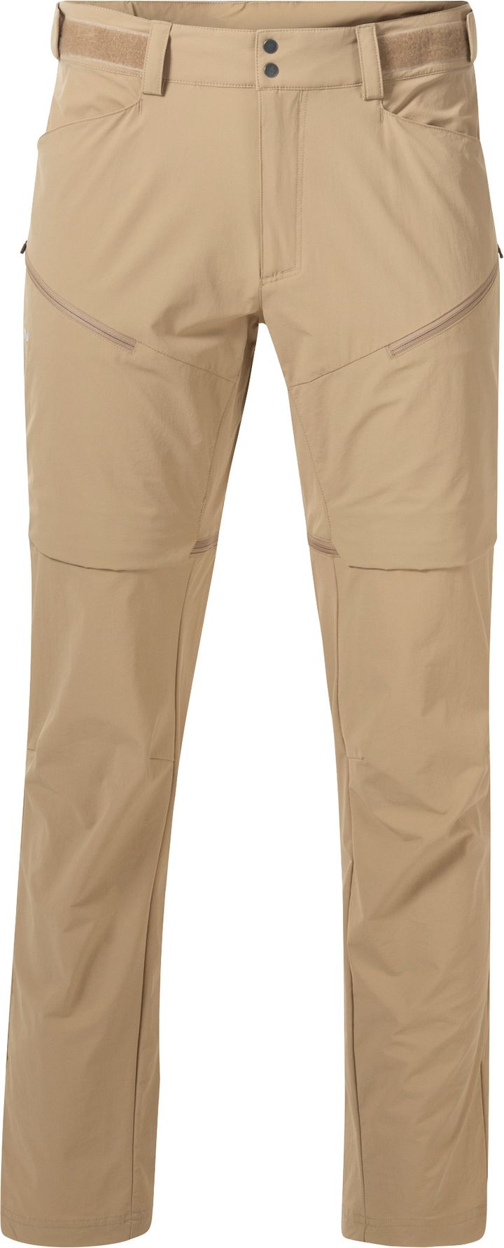 Bergans Men's Convertible Zip-Off Softshell Pants Warm Sand Bergans
