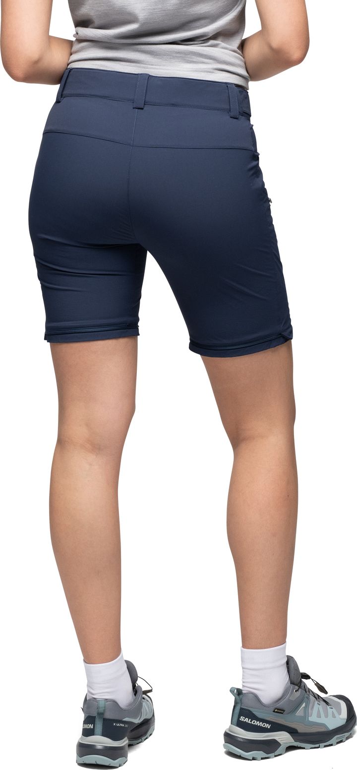 Bergans Women's Convertible Zip-Off Softshell Pants Navy Blue Bergans