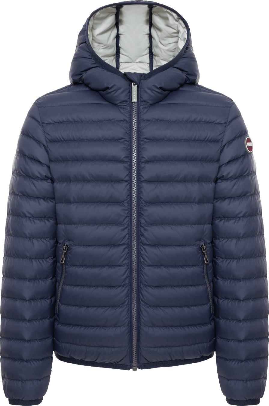 Colmar Boys' Lightweight Hooded Down Jacket Navy Blue T