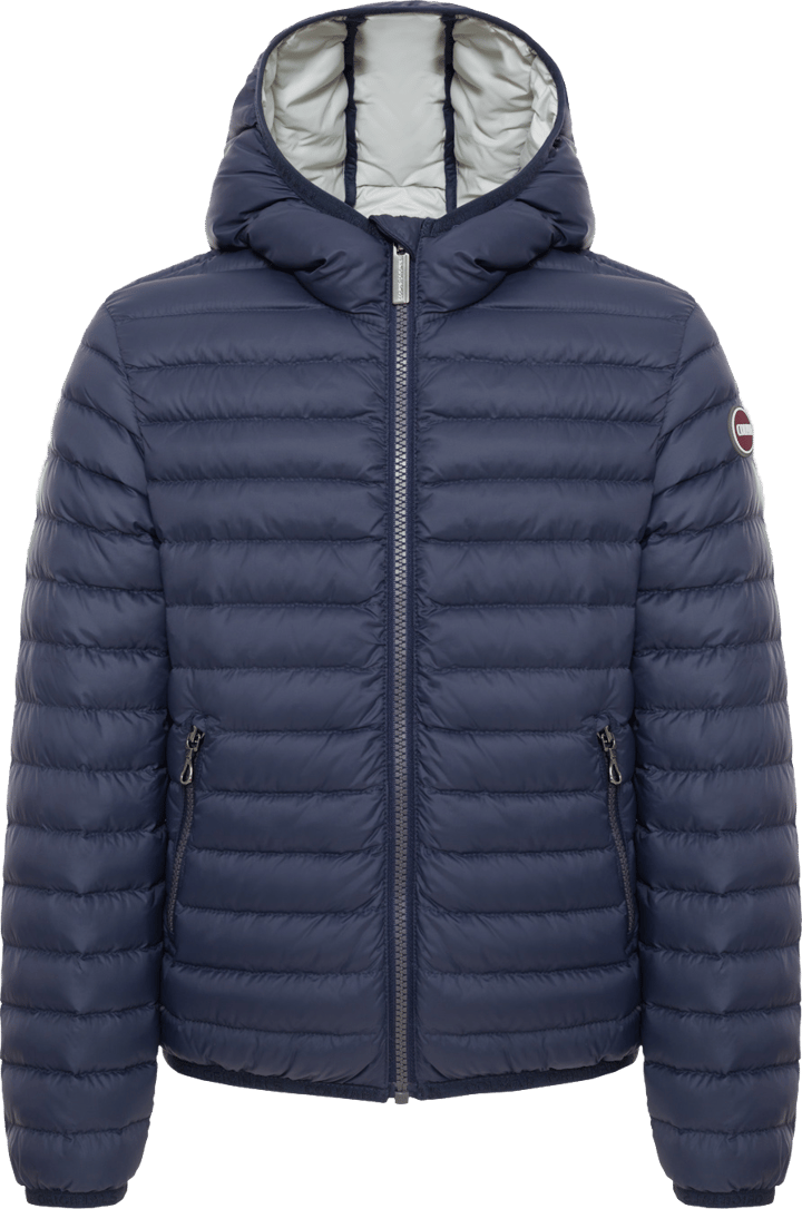 Colmar Boys' Lightweight Hooded Down Jacket Navy Blue T Colmar