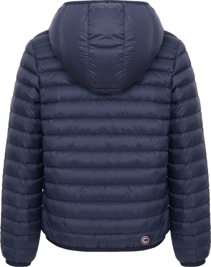 Colmar Boys' Lightweight Hooded Down Jacket Navy Blue T Colmar
