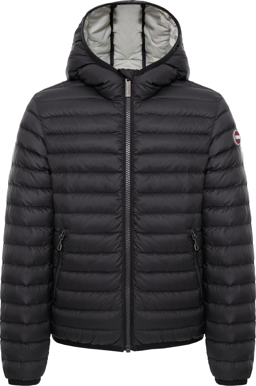 Colmar Boys' Lightweight Hooded Down Jacket Black T  12Y