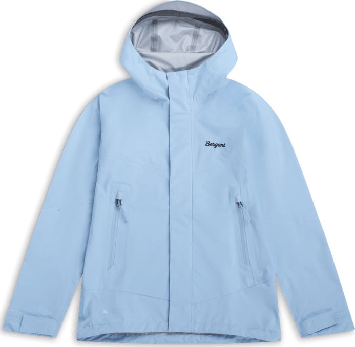 Bergans Juniors' 3L Shell Jacket Cool Blue Bergans