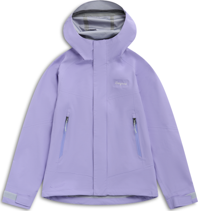 Bergans Juniors' 3L Shell Jacket Acai Smoothie