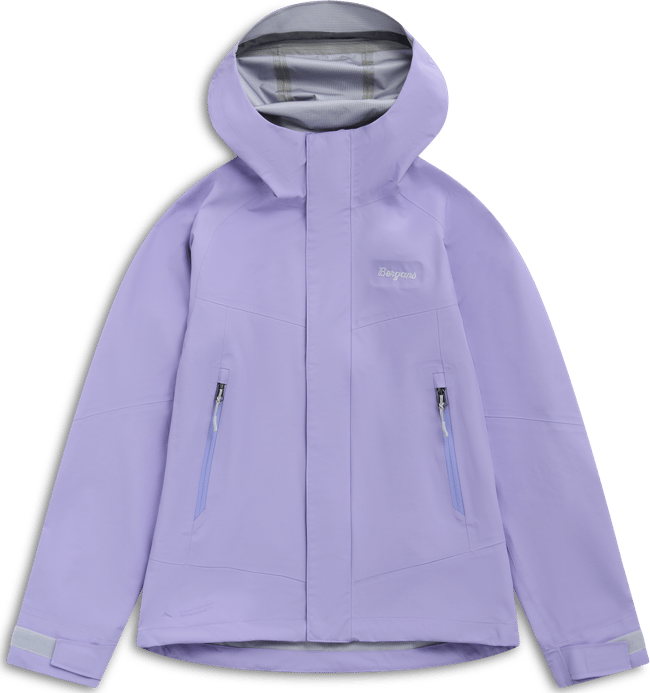 Bergans Juniors' 3L Shell Jacket Acai Smoothie Bergans