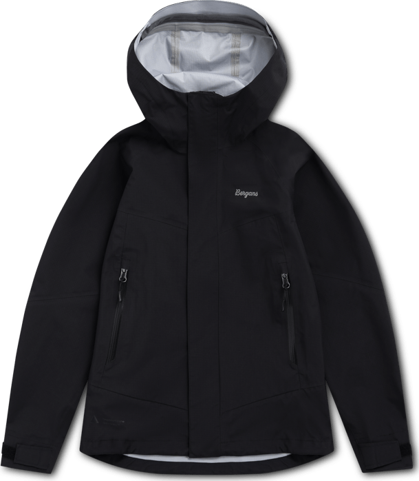 Bergans Juniors' 3L Shell Jacket Black Bergans