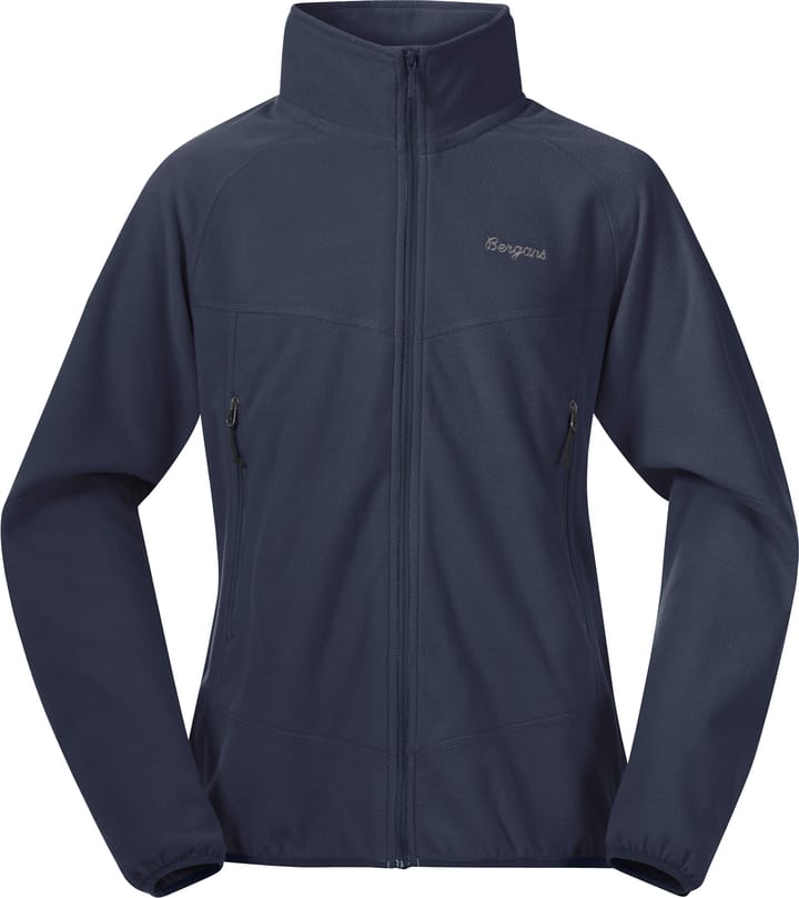 Bergans Juniors' Fleece Midlayer Jacket Navy Blue Bergans