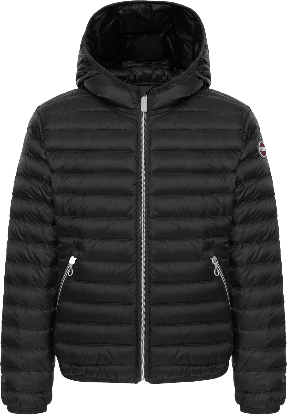 Colmar Girls' Lightweight Hooded Down Jacket Black T