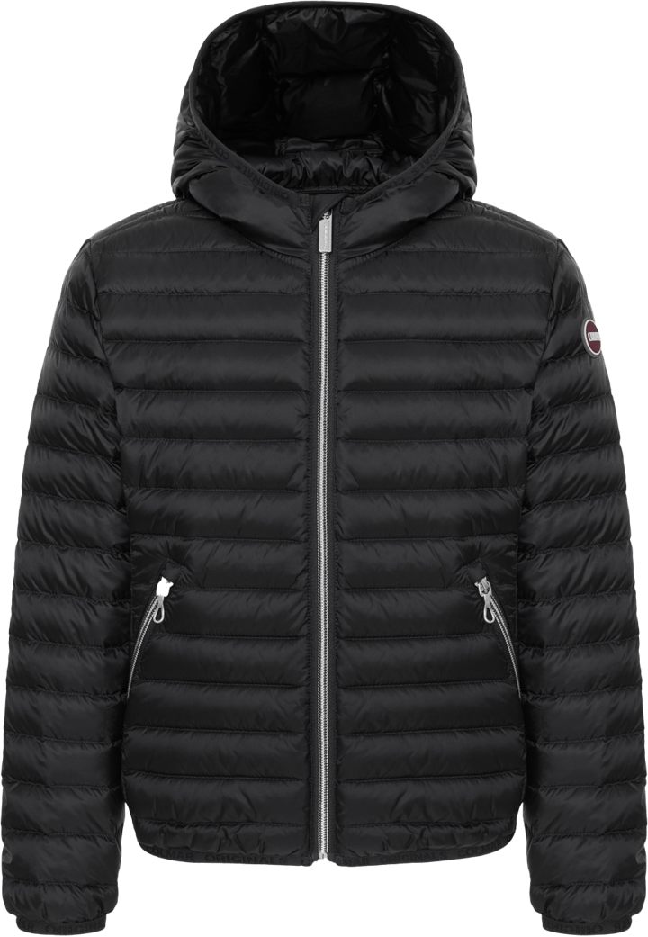 Colmar Girls' Lightweight Hooded Down Jacket Black T Colmar