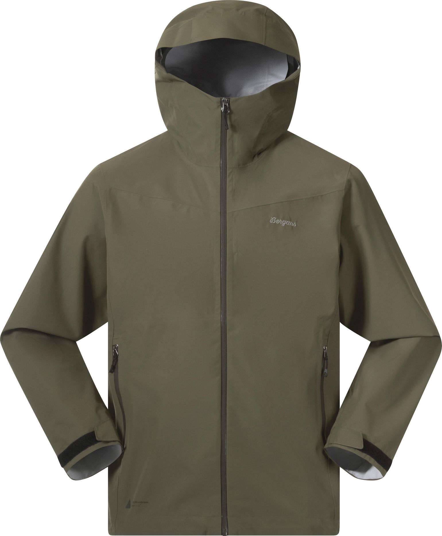 Bergans Men's Essentials 2.5l Shell Jacket Dark Green Mud