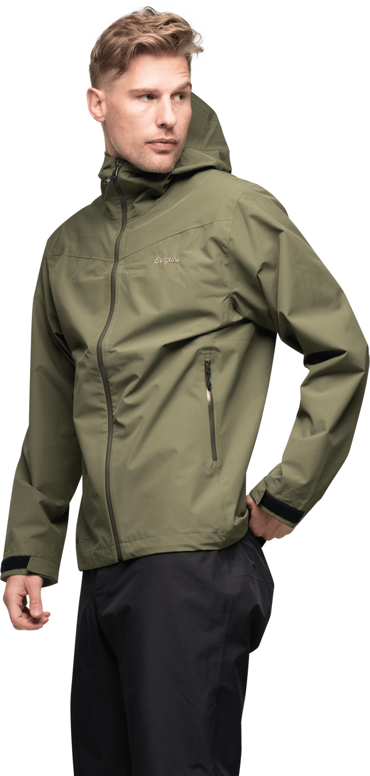 Bergans Men's Essentials 2.5l Shell Jacket Dark Green Mud Bergans
