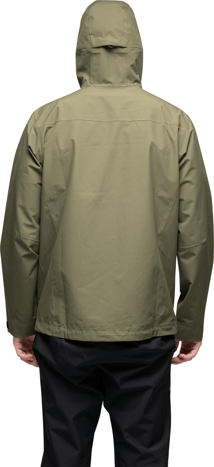 Bergans Men's Essentials 2.5l Shell Jacket Dark Green Mud Bergans