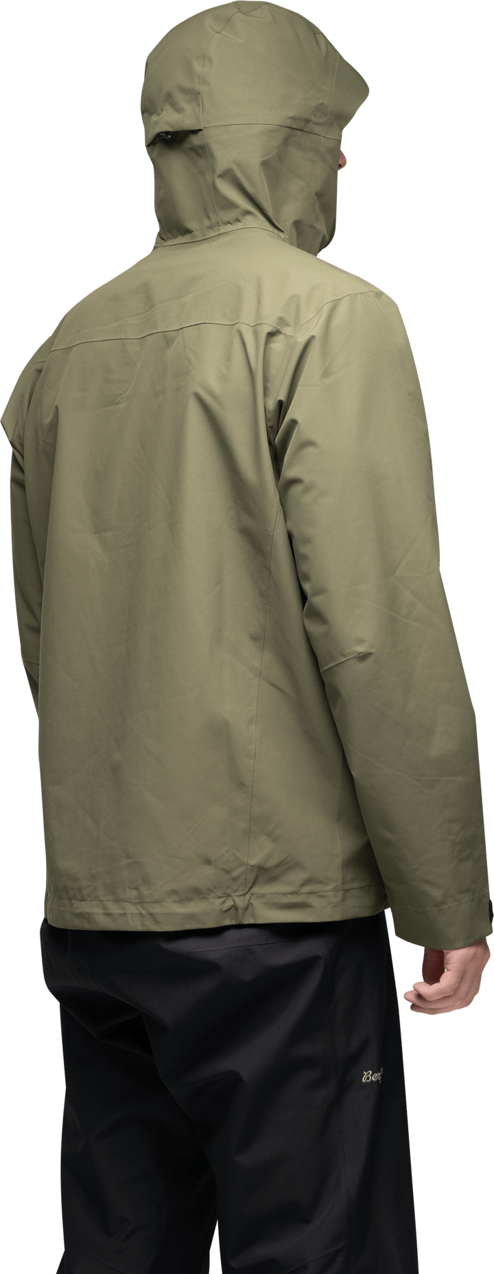 Bergans Men's Essentials 2.5l Shell Jacket Dark Green Mud Bergans