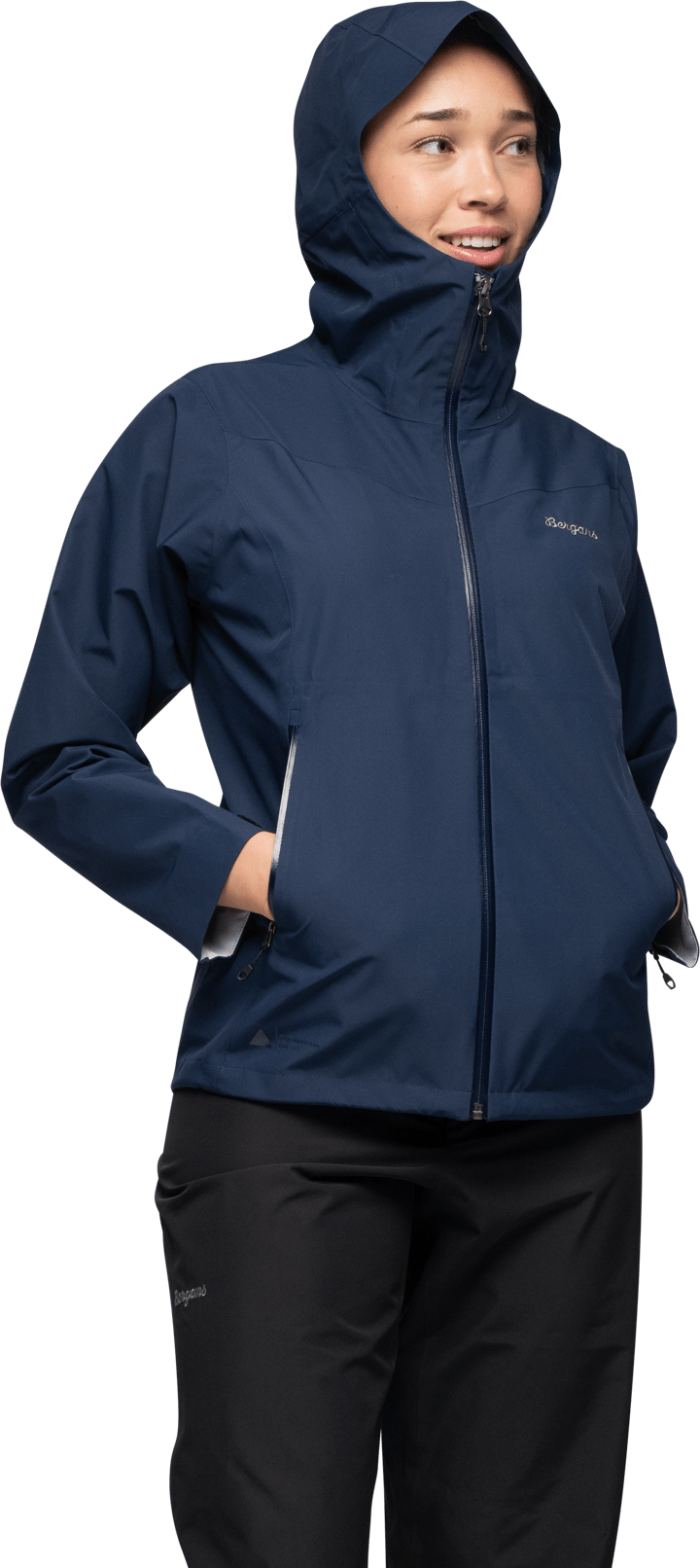 Bergans Women's Essentials 2.5l Shell Jacket  Navy Blue Bergans